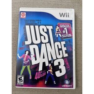 Just Dance 3 Wii Game Katy Perry Gwen Stefani 40 Hit Tracks